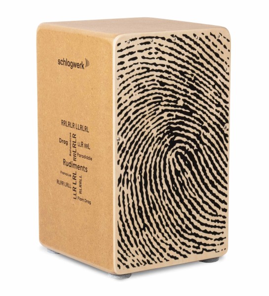 CP82 Cajon Rudiments Fingerprint - Größe: L