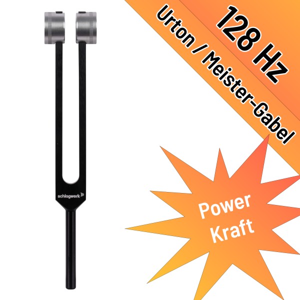 EINKLANG PTF-128 Stimmgabel Meistergabel KRAFT - 128 Hz