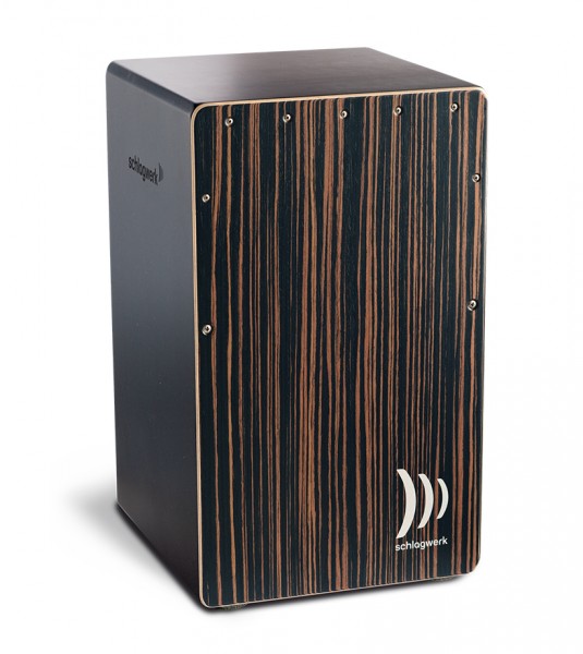 CP432 Cajon 2inOne "deluxe" Makassar - inkl. Cajon Pad, Schallabsorber & Tasche