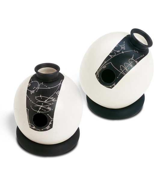 U30 Twin Udu drum - 2-er Set, Keramik