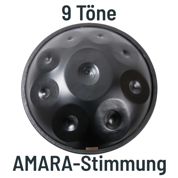 9-Ton Handpan HP9DAM D-Moll Amara