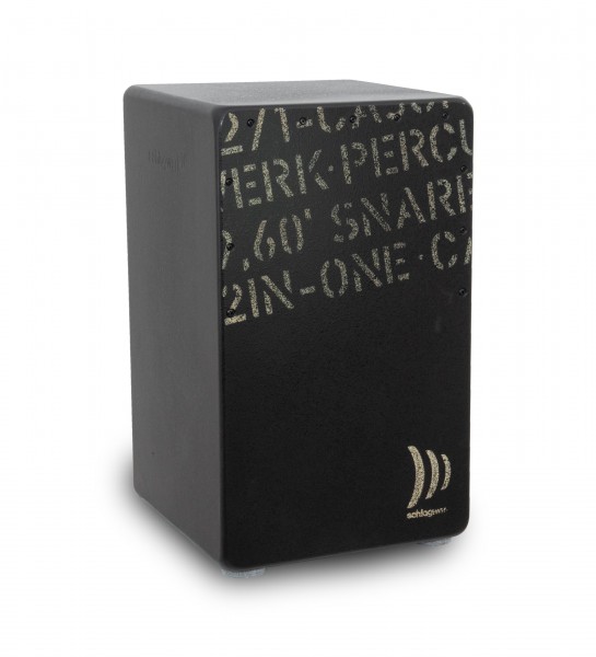 CP404PB Cajon 2inOne PitchBlack