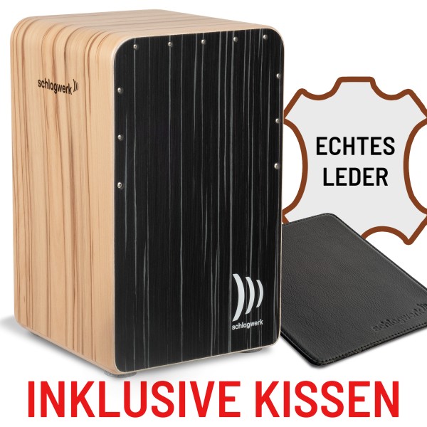 CP608 Cajon Fineline Comfort Dark Night inkl. Sitzkissen