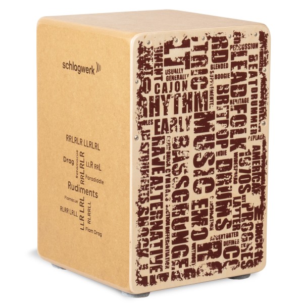 Schlagwerk CP86 Cajon Rudiments Styles- Größe M