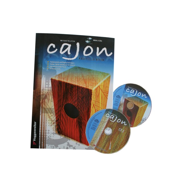 LC36 Cajon - a Box full of Rhythm (Buch: 88 Seiten, 2 Audio-CDs, Sprache: en)